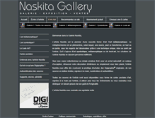 Tablet Screenshot of naskita-gallery.com
